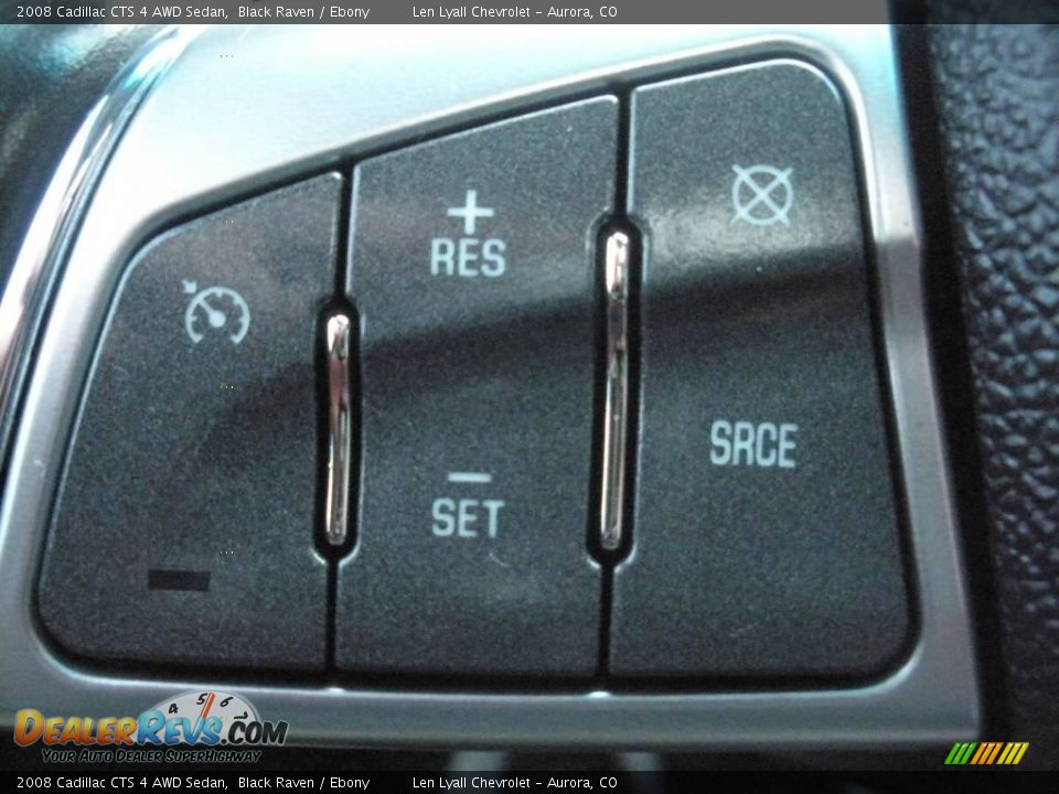 2008 Cadillac CTS 4 AWD Sedan Black Raven / Ebony Photo #32