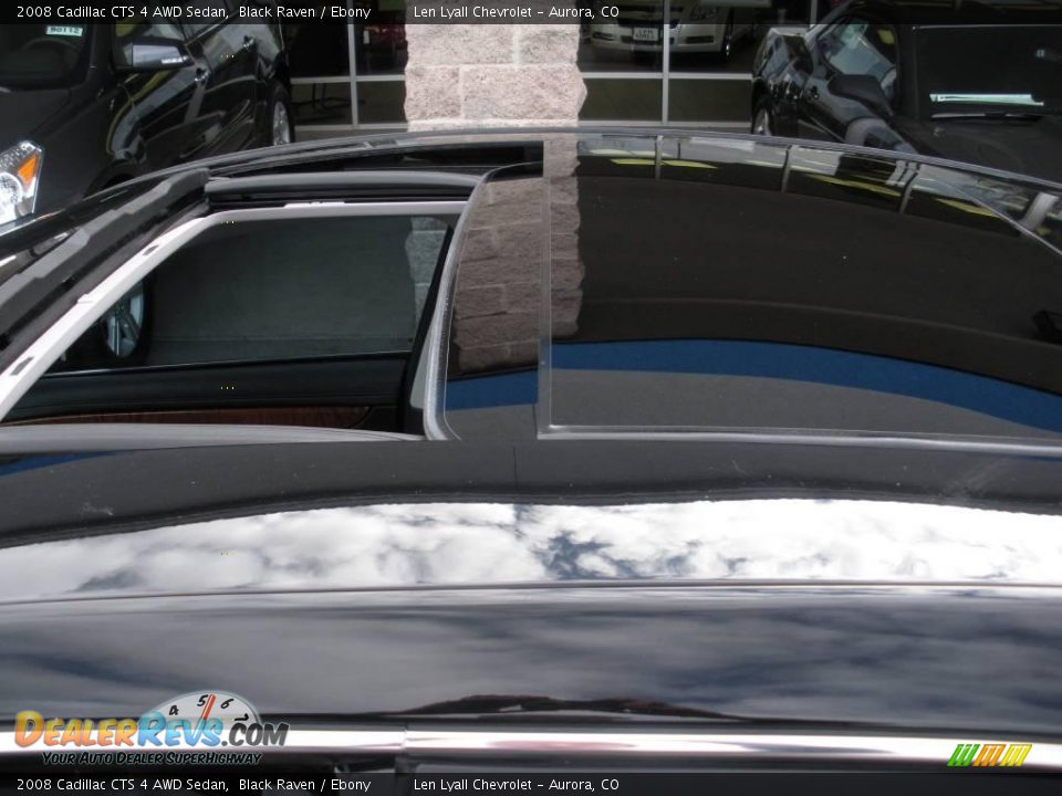 2008 Cadillac CTS 4 AWD Sedan Black Raven / Ebony Photo #35