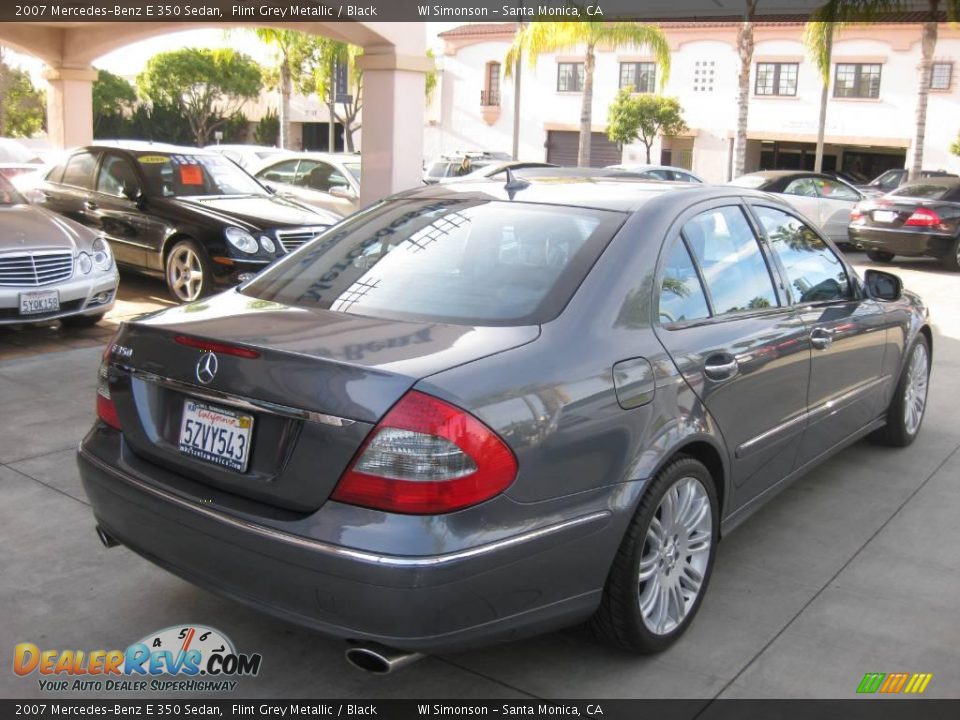 2007 Mercedes-Benz E 350 Sedan Flint Grey Metallic / Black Photo #2