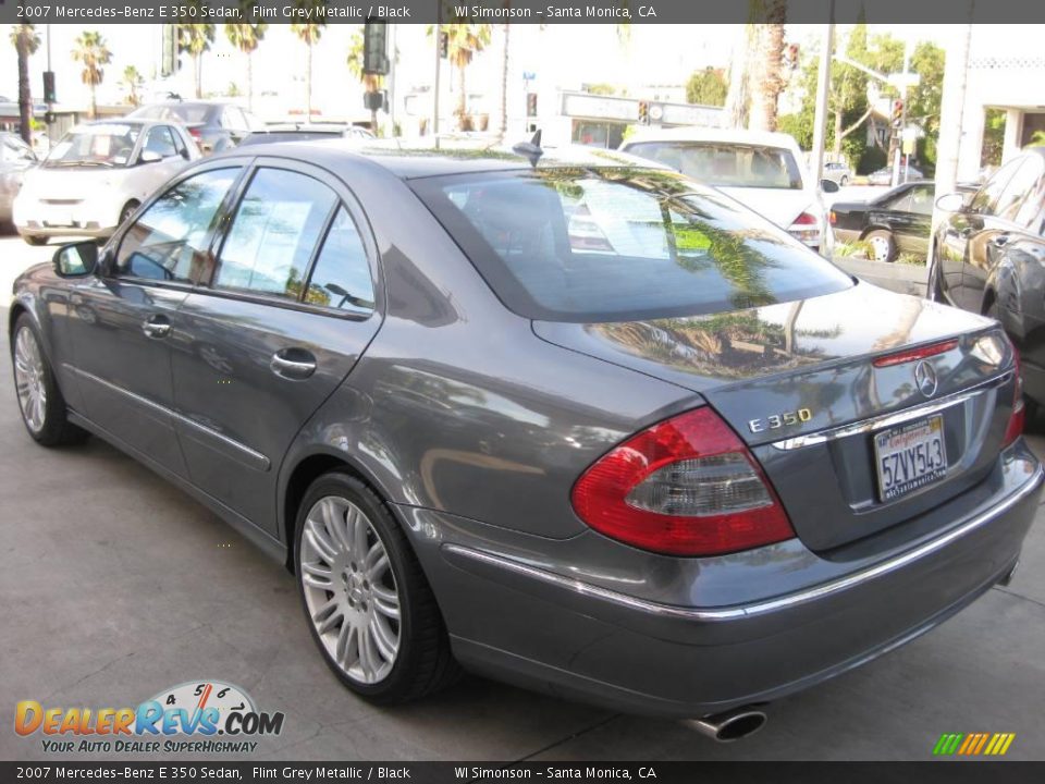 2007 Mercedes-Benz E 350 Sedan Flint Grey Metallic / Black Photo #4