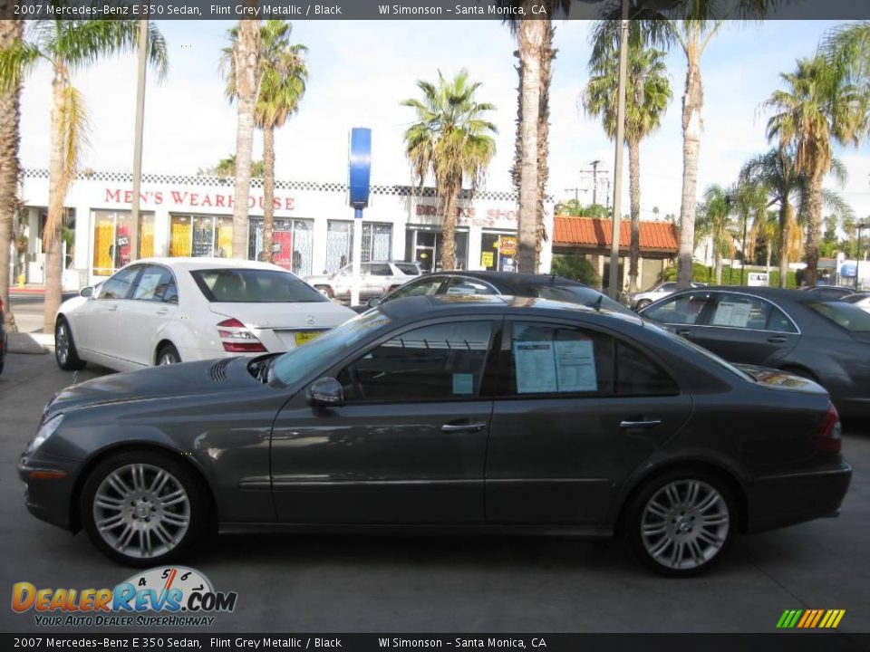 2007 Mercedes-Benz E 350 Sedan Flint Grey Metallic / Black Photo #5