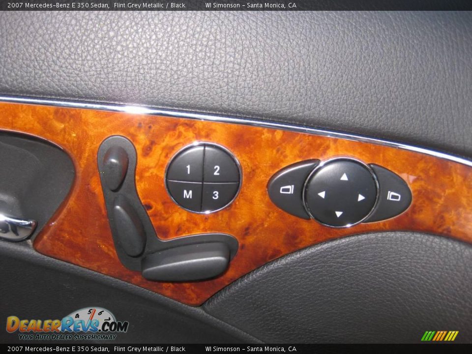 2007 Mercedes-Benz E 350 Sedan Flint Grey Metallic / Black Photo #8