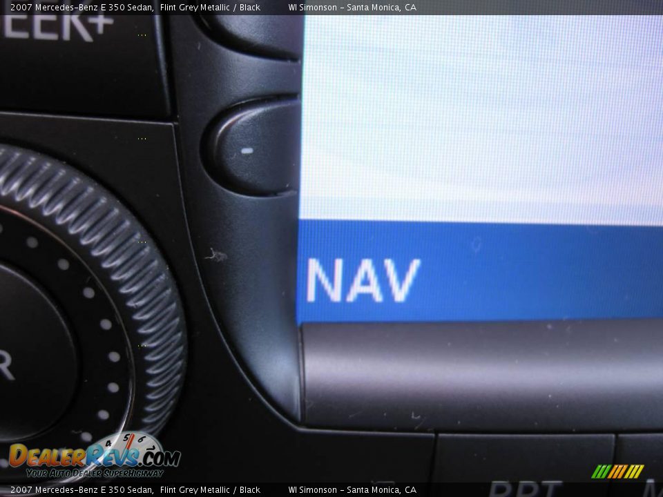 2007 Mercedes-Benz E 350 Sedan Flint Grey Metallic / Black Photo #14
