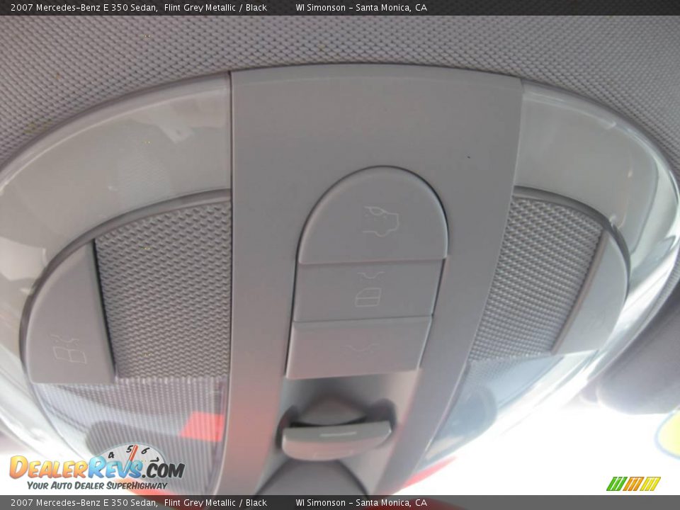 2007 Mercedes-Benz E 350 Sedan Flint Grey Metallic / Black Photo #17