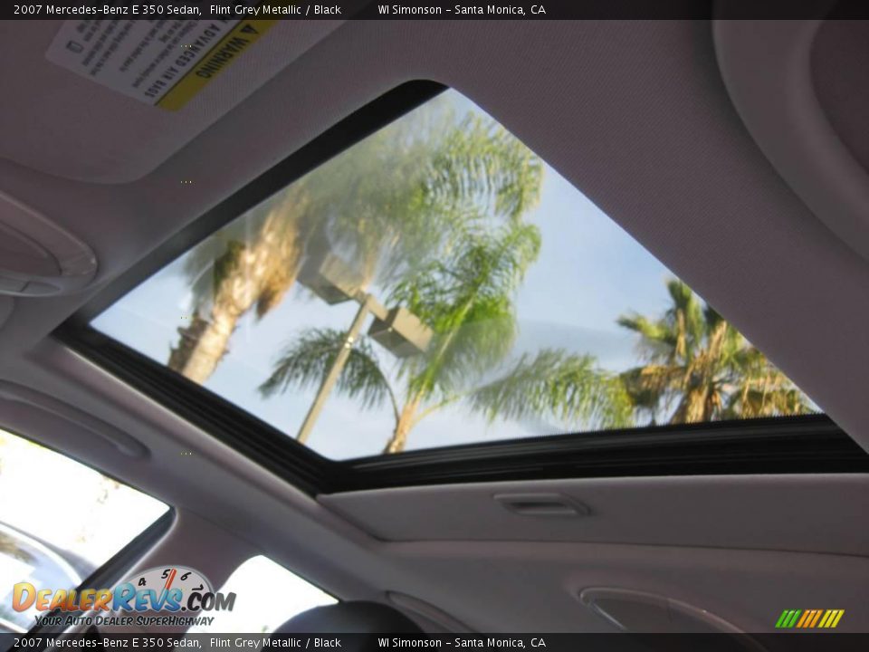 2007 Mercedes-Benz E 350 Sedan Flint Grey Metallic / Black Photo #21