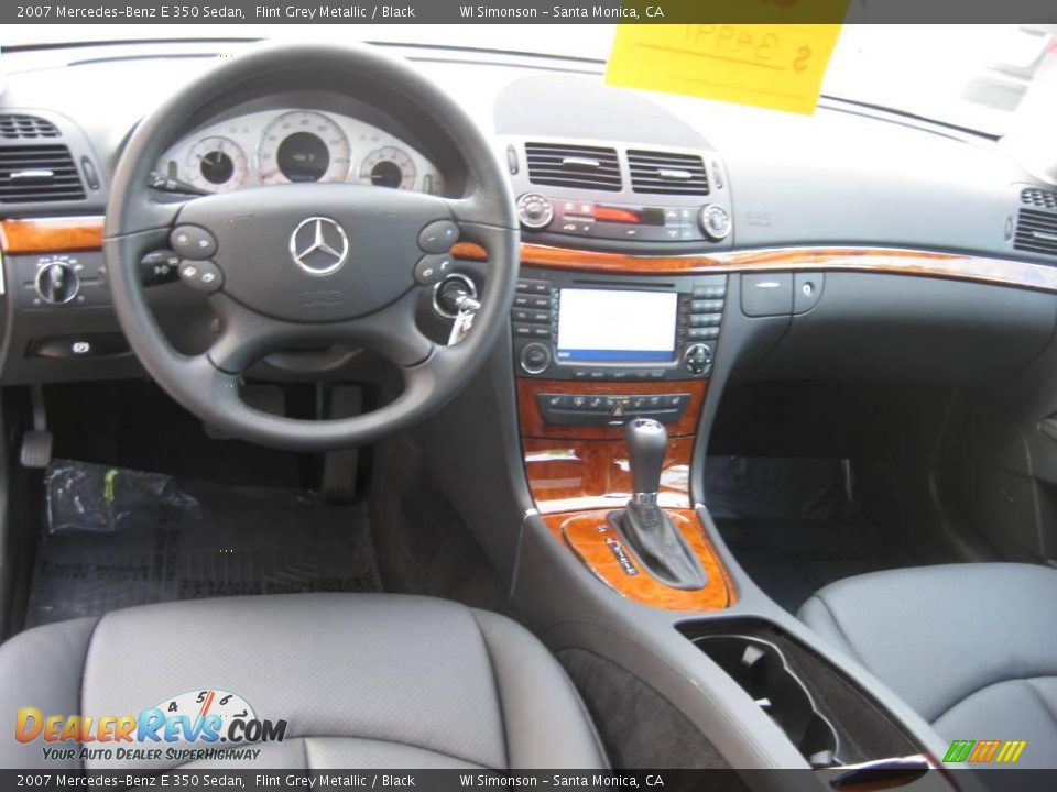 2007 Mercedes-Benz E 350 Sedan Flint Grey Metallic / Black Photo #22