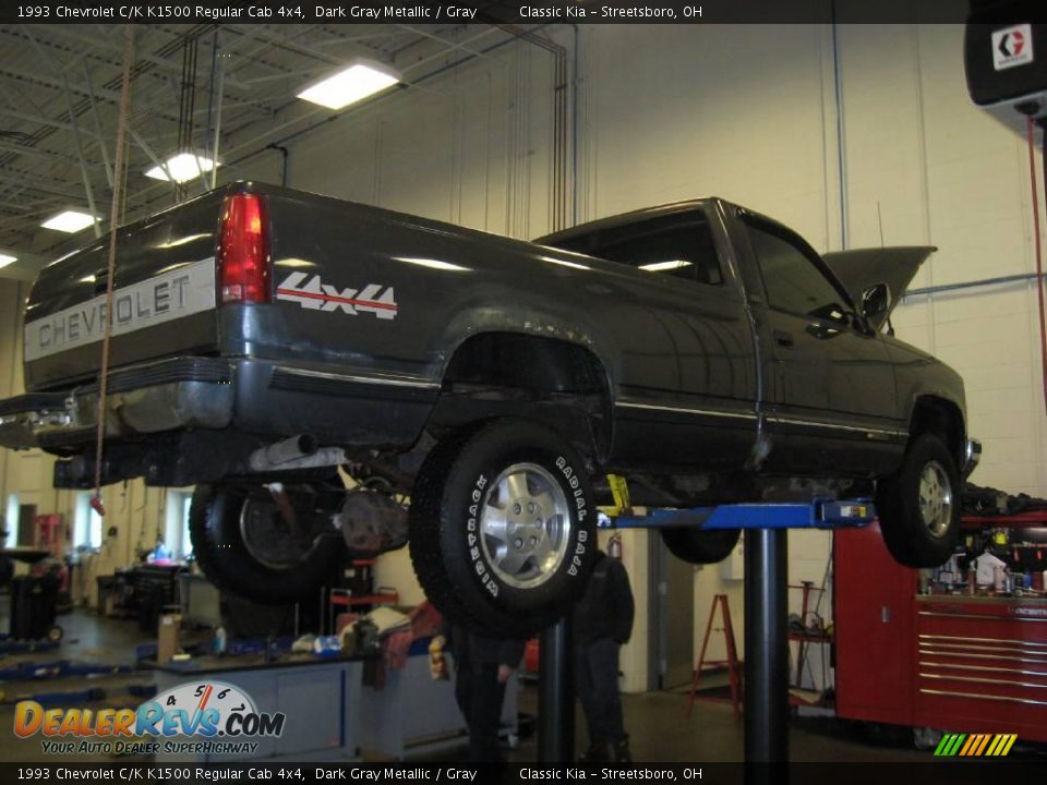 1993 Chevrolet C/K K1500 Regular Cab 4x4 Dark Gray Metallic / Gray Photo #1