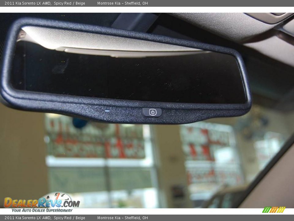2011 Kia Sorento LX AWD Spicy Red / Beige Photo #34