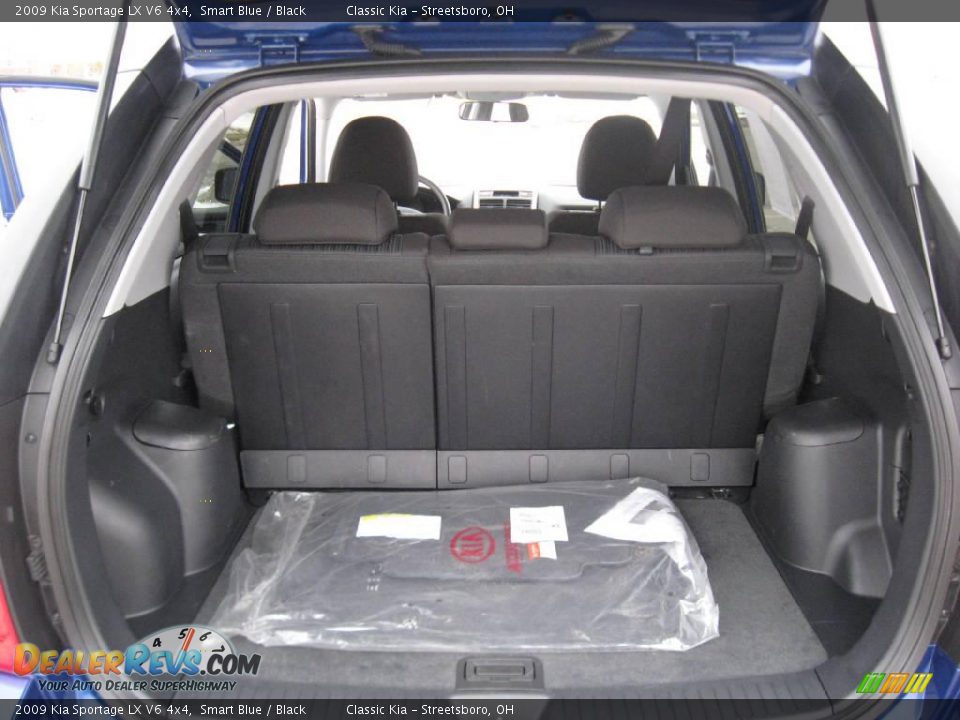 2009 Kia Sportage LX V6 4x4 Smart Blue / Black Photo #11