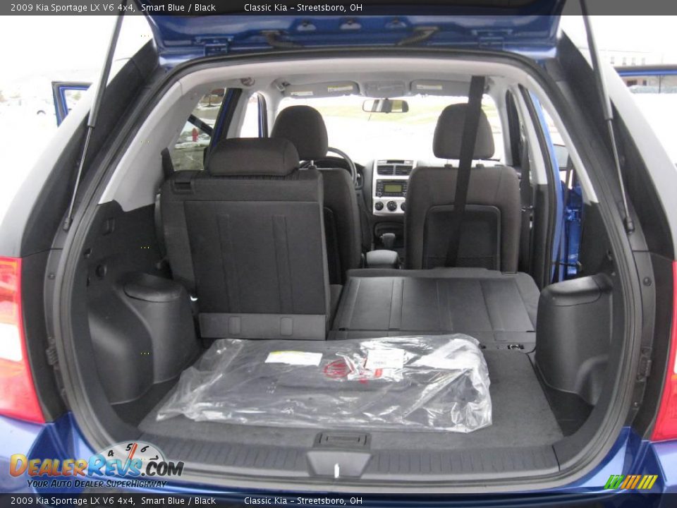 2009 Kia Sportage LX V6 4x4 Smart Blue / Black Photo #12