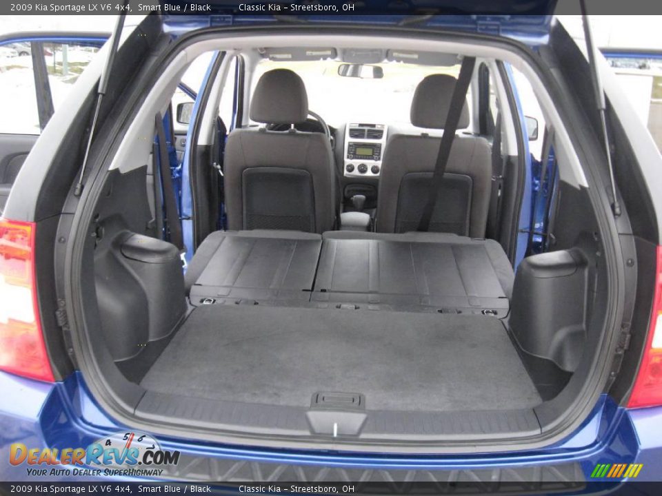 2009 Kia Sportage LX V6 4x4 Smart Blue / Black Photo #13