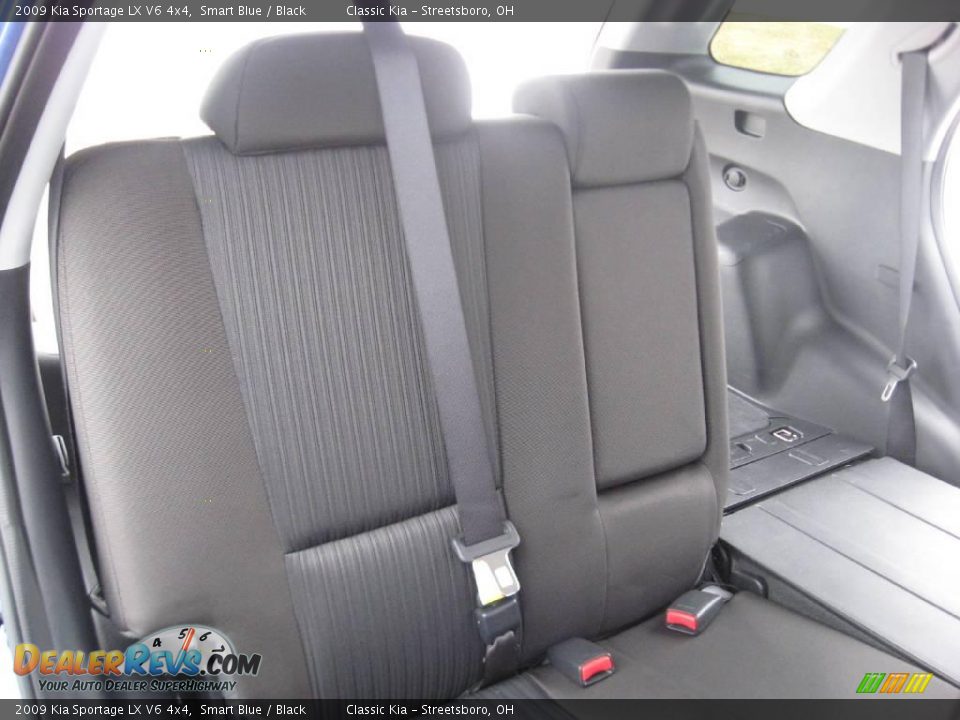 2009 Kia Sportage LX V6 4x4 Smart Blue / Black Photo #17