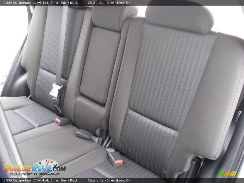 2009 Kia Sportage LX V6 4x4 Smart Blue / Black Photo #19