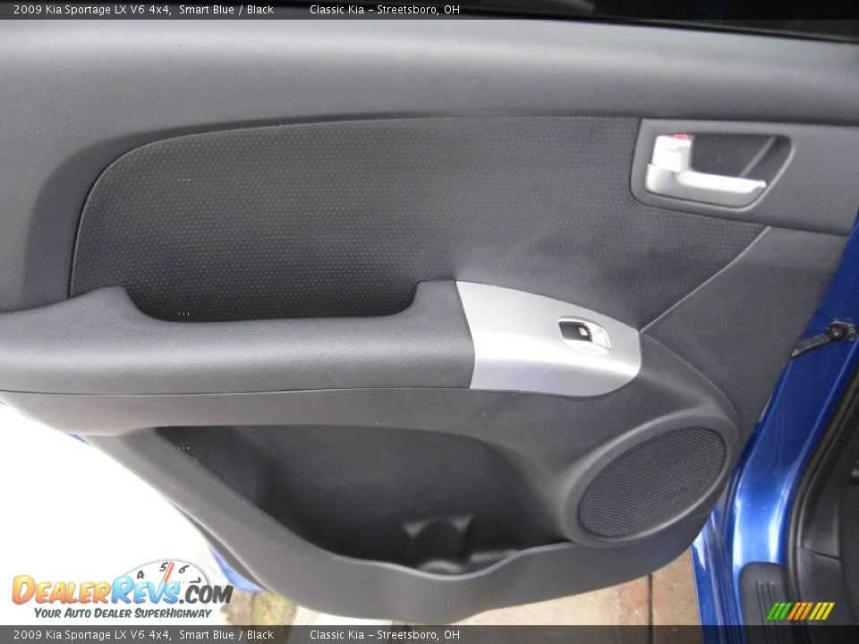 2009 Kia Sportage LX V6 4x4 Smart Blue / Black Photo #20