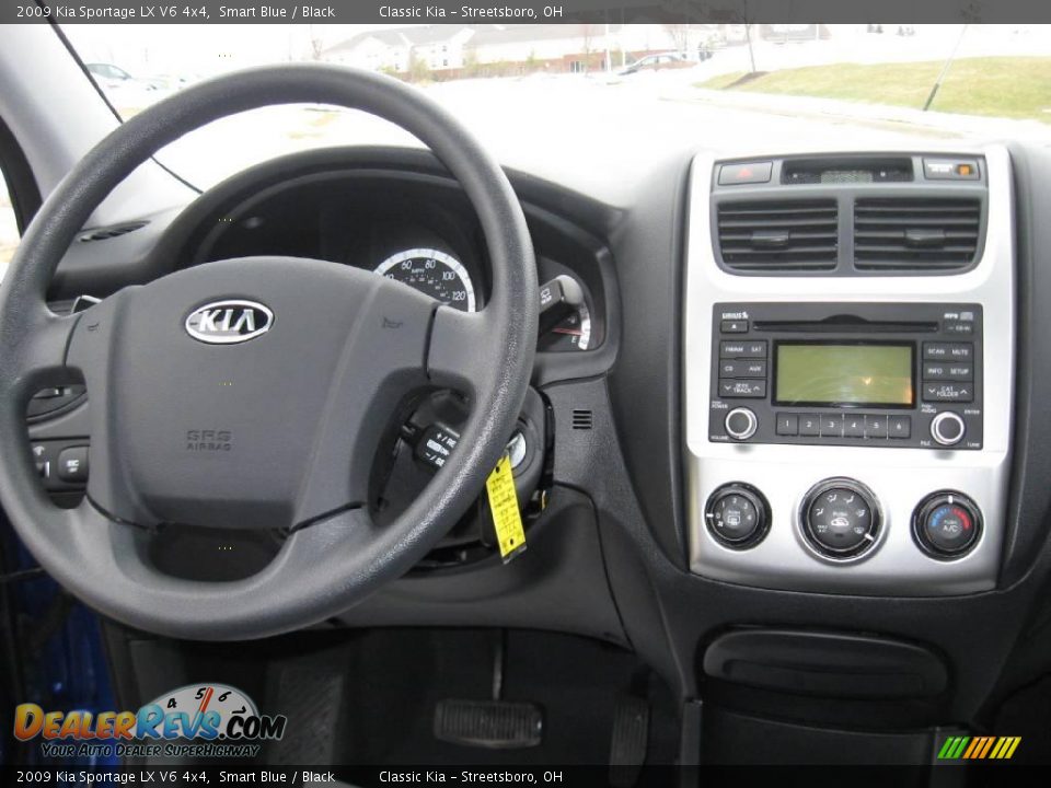 2009 Kia Sportage LX V6 4x4 Smart Blue / Black Photo #28