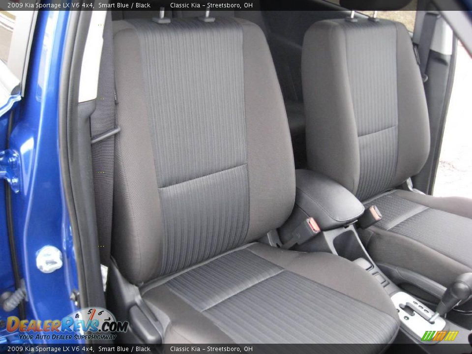 2009 Kia Sportage LX V6 4x4 Smart Blue / Black Photo #29