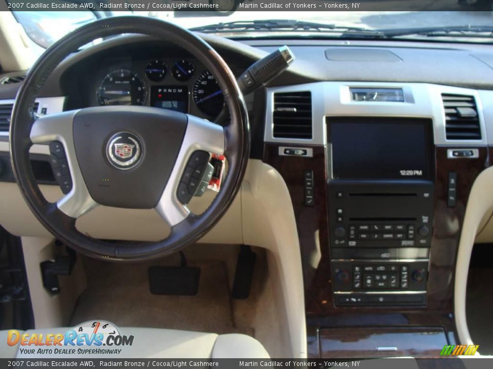 2007 Cadillac Escalade AWD Radiant Bronze / Cocoa/Light Cashmere Photo #20