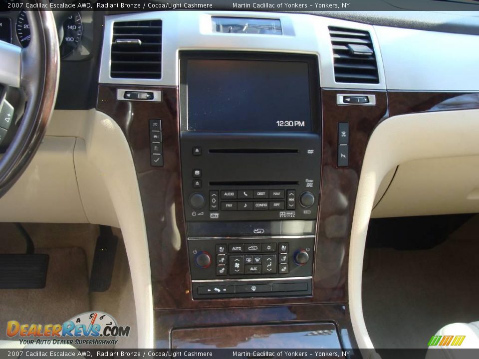 2007 Cadillac Escalade AWD Radiant Bronze / Cocoa/Light Cashmere Photo #22