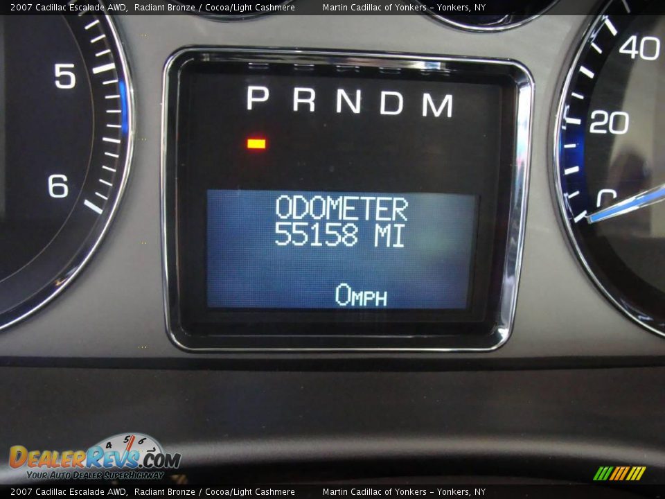 2007 Cadillac Escalade AWD Radiant Bronze / Cocoa/Light Cashmere Photo #28