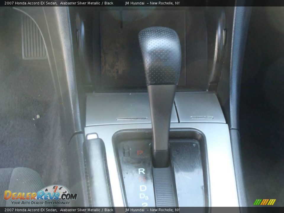 2007 Honda Accord EX Sedan Alabaster Silver Metallic / Black Photo #22