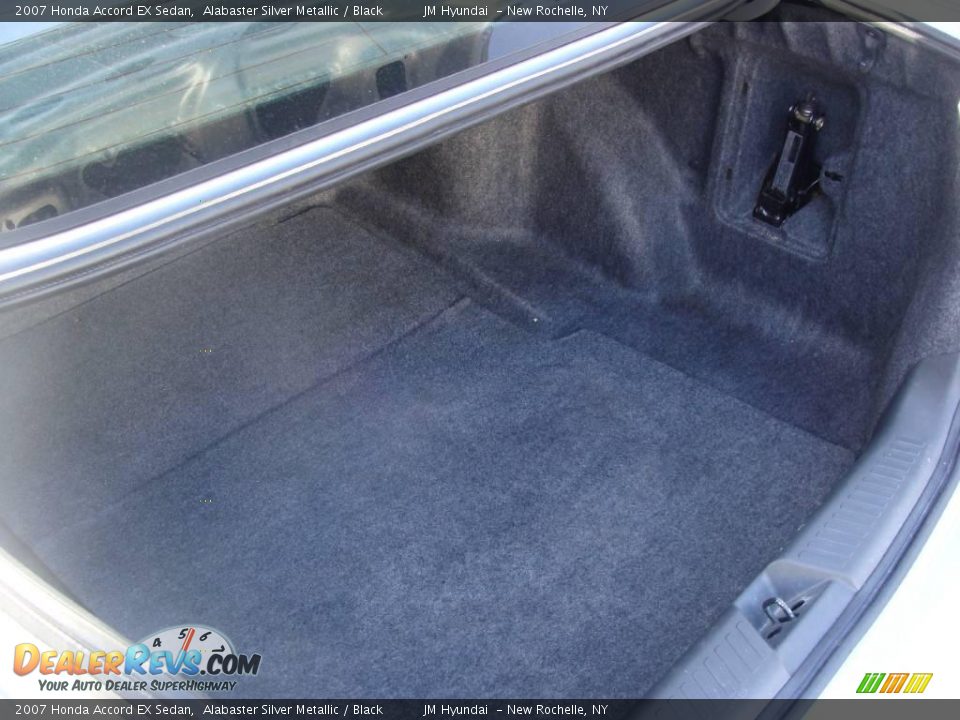 2007 Honda Accord EX Sedan Alabaster Silver Metallic / Black Photo #26