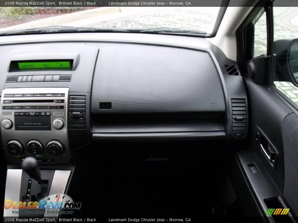 2008 Mazda MAZDA5 Sport Brilliant Black / Black Photo #20