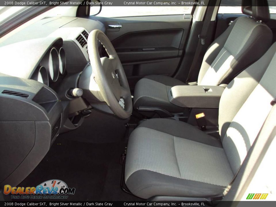 2008 Dodge Caliber SXT Bright Silver Metallic / Dark Slate Gray Photo #4