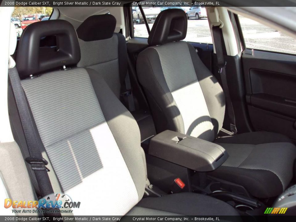 2008 Dodge Caliber SXT Bright Silver Metallic / Dark Slate Gray Photo #13