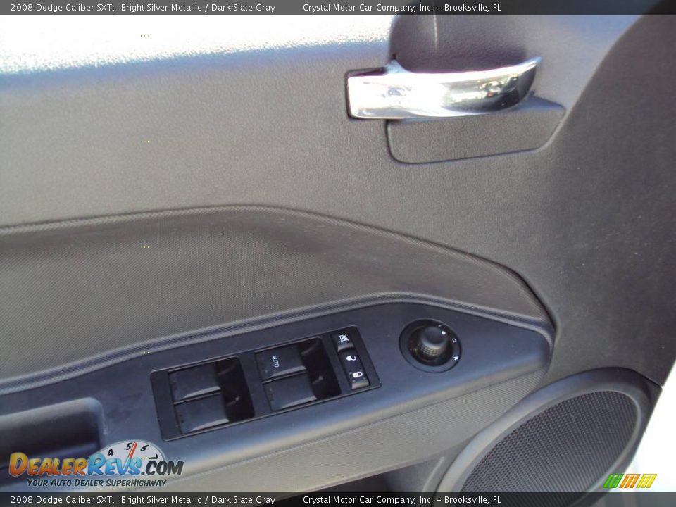 2008 Dodge Caliber SXT Bright Silver Metallic / Dark Slate Gray Photo #18