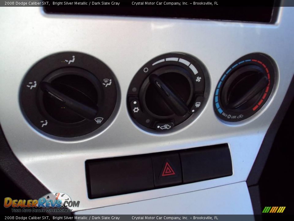 2008 Dodge Caliber SXT Bright Silver Metallic / Dark Slate Gray Photo #21