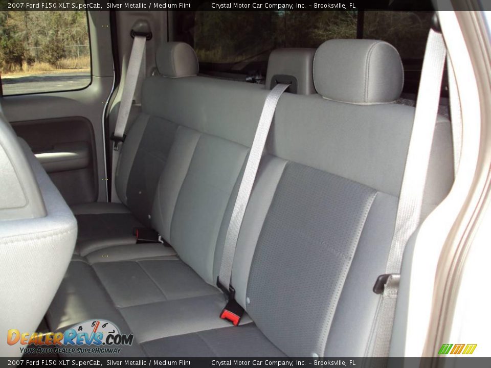 2007 Ford F150 XLT SuperCab Silver Metallic / Medium Flint Photo #5