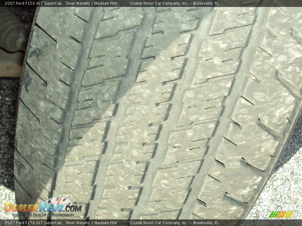 2007 Ford F150 XLT SuperCab Silver Metallic / Medium Flint Photo #14