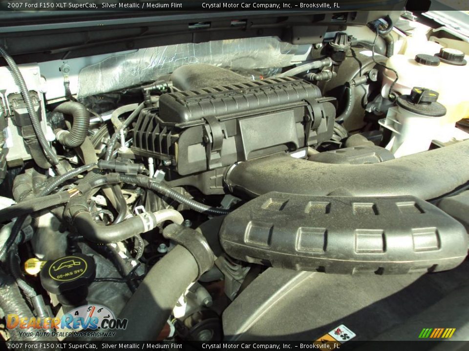 2007 Ford F150 XLT SuperCab Silver Metallic / Medium Flint Photo #15