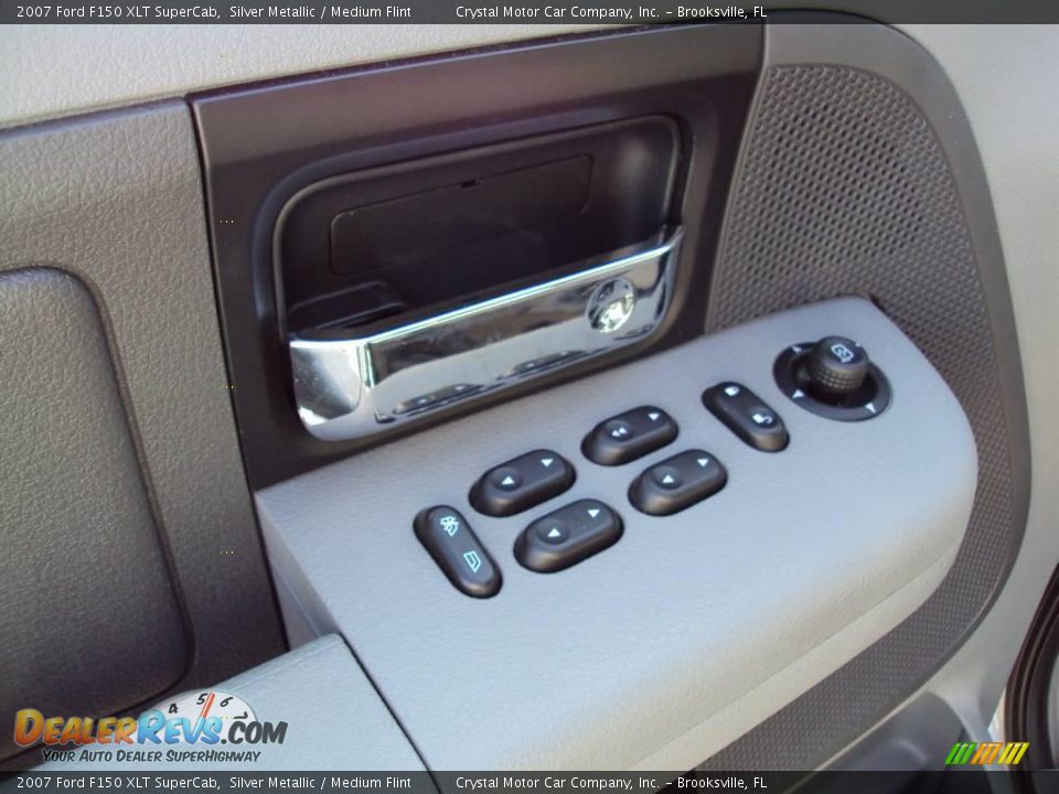 2007 Ford F150 XLT SuperCab Silver Metallic / Medium Flint Photo #16