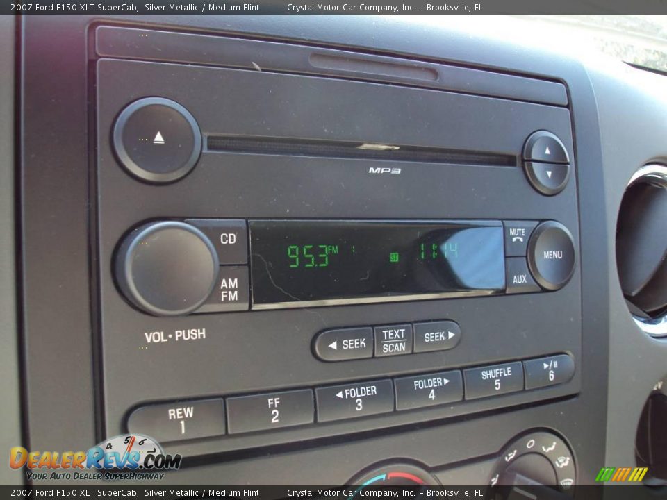 2007 Ford F150 XLT SuperCab Silver Metallic / Medium Flint Photo #18