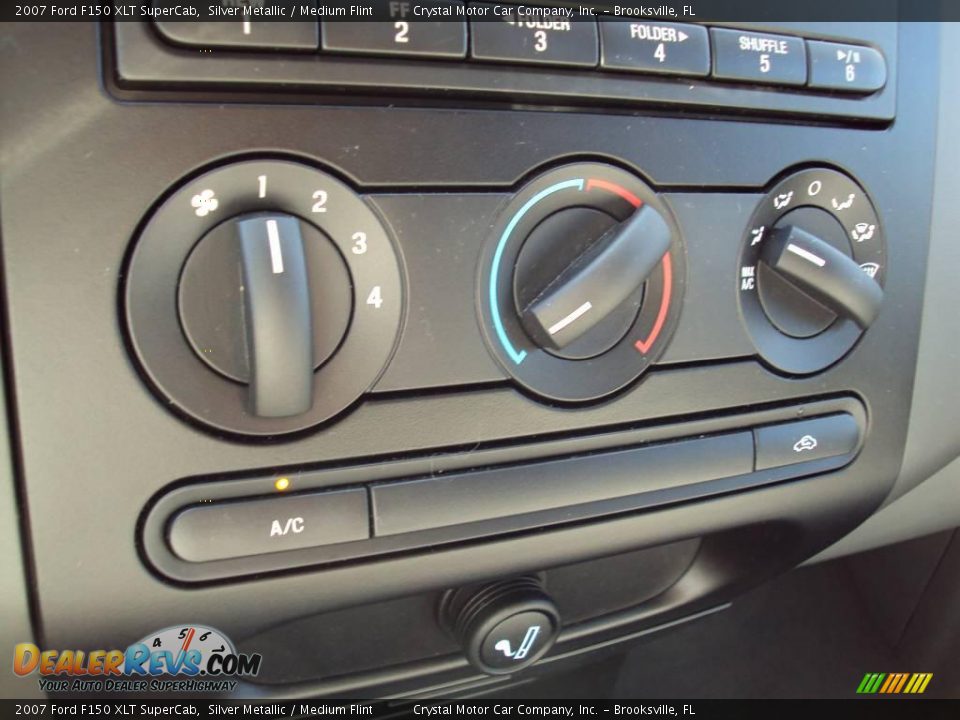 2007 Ford F150 XLT SuperCab Silver Metallic / Medium Flint Photo #19