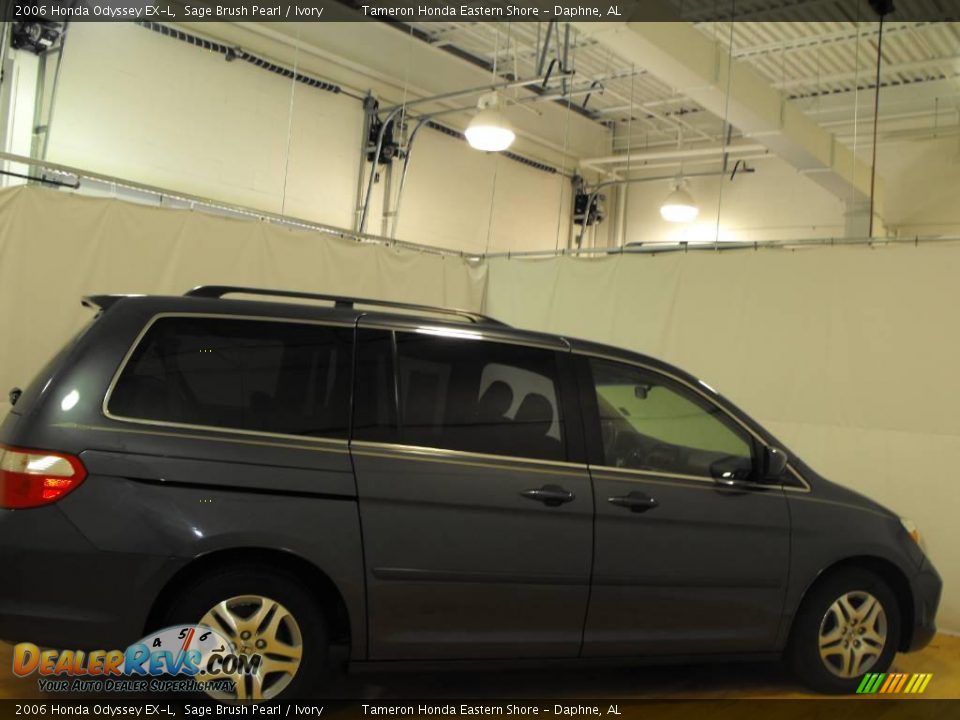 2006 Honda Odyssey EX-L Sage Brush Pearl / Ivory Photo #6