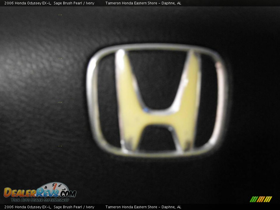2006 Honda Odyssey EX-L Sage Brush Pearl / Ivory Photo #14
