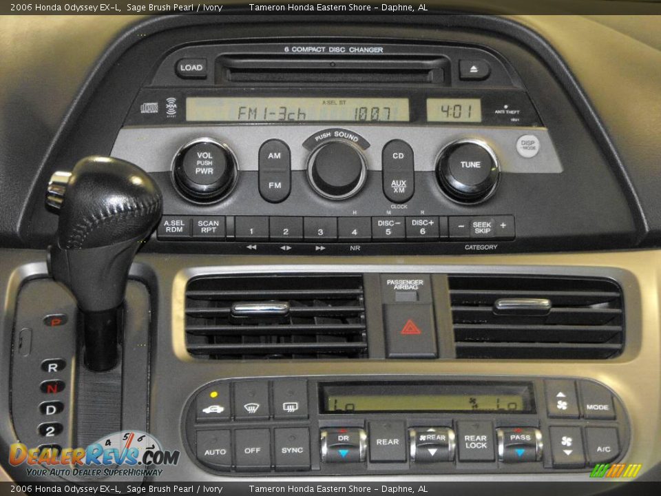 2006 Honda Odyssey EX-L Sage Brush Pearl / Ivory Photo #19