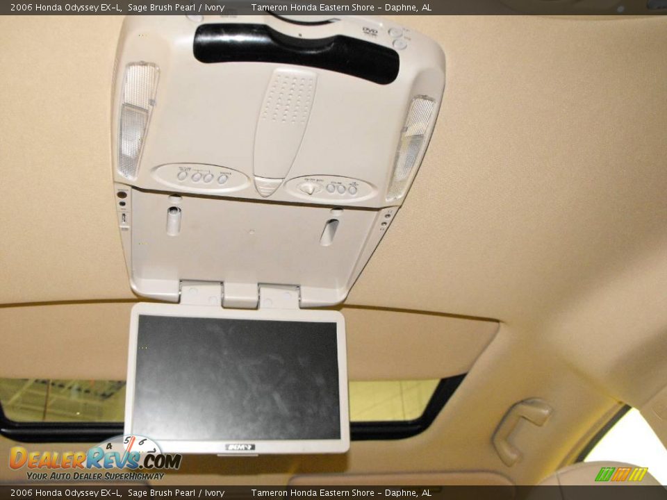 2006 Honda Odyssey EX-L Sage Brush Pearl / Ivory Photo #21