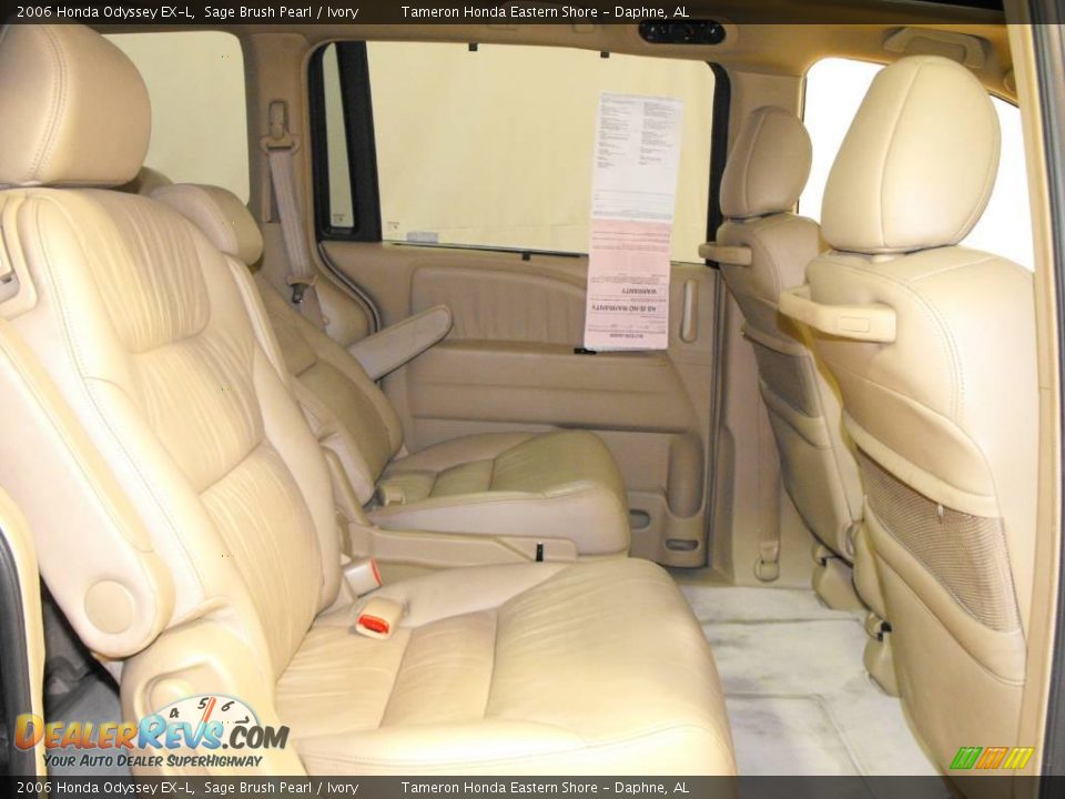 2006 Honda Odyssey EX-L Sage Brush Pearl / Ivory Photo #25