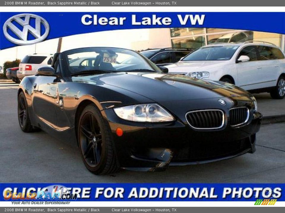 2008 BMW M Roadster Black Sapphire Metallic / Black Photo #1