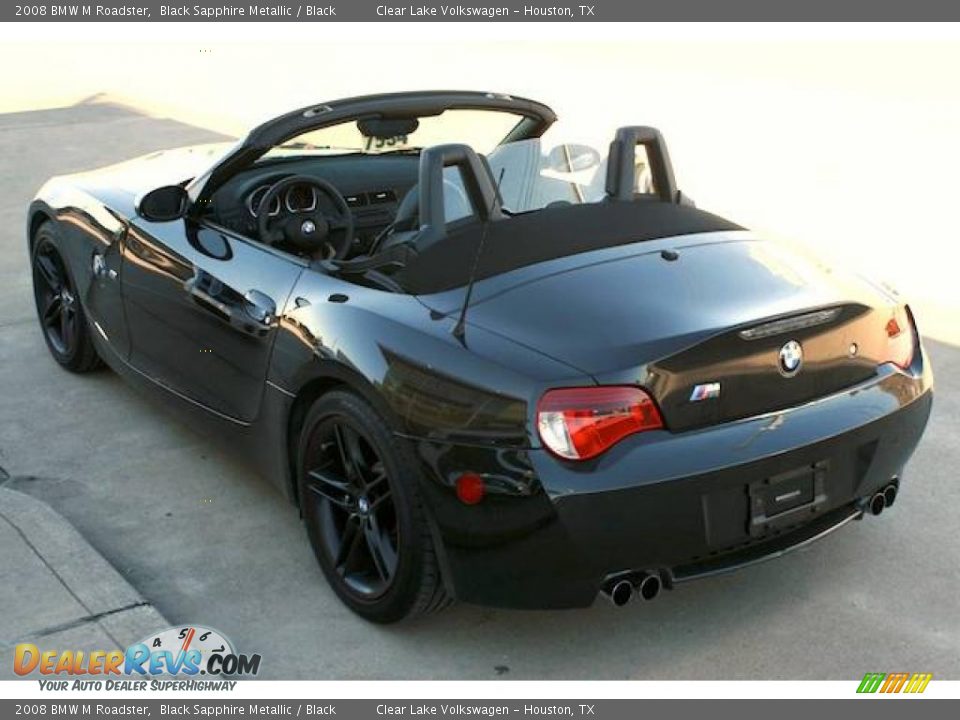 2008 BMW M Roadster Black Sapphire Metallic / Black Photo #2