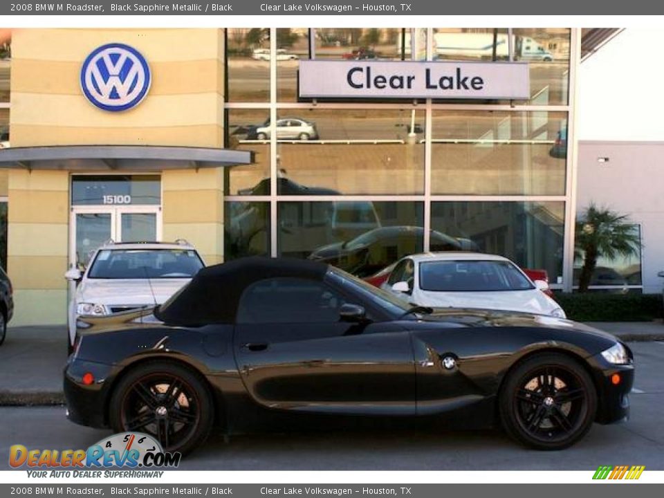 2008 BMW M Roadster Black Sapphire Metallic / Black Photo #4