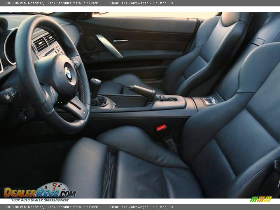 2008 BMW M Roadster Black Sapphire Metallic / Black Photo #5