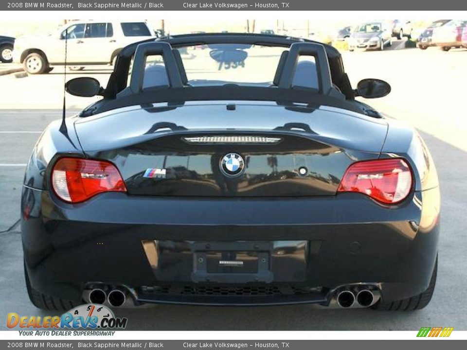 2008 BMW M Roadster Black Sapphire Metallic / Black Photo #8