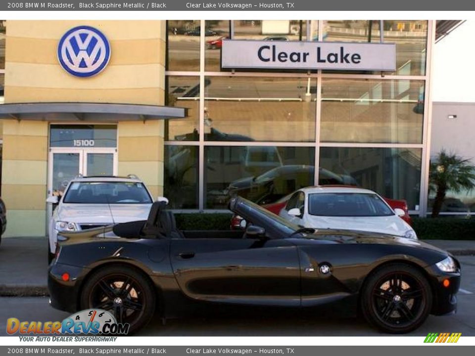 2008 BMW M Roadster Black Sapphire Metallic / Black Photo #11