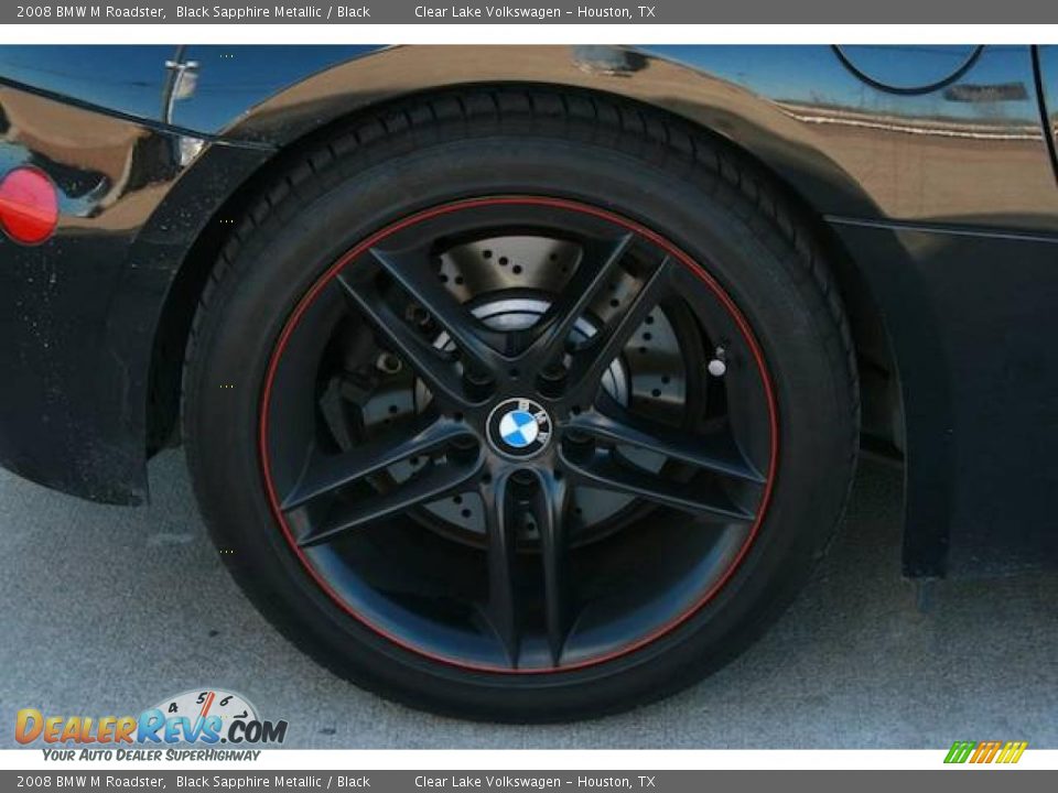 2008 BMW M Roadster Black Sapphire Metallic / Black Photo #12