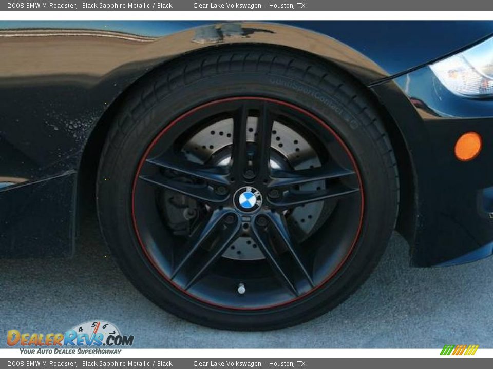 2008 BMW M Roadster Black Sapphire Metallic / Black Photo #13