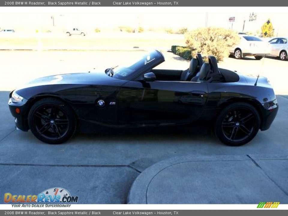 2008 BMW M Roadster Black Sapphire Metallic / Black Photo #16
